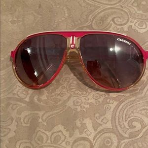 Pink Carrera sunglasses